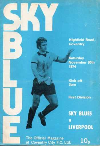 Match programme